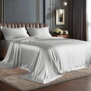 Stretch Satin Fitted Sheet Set - Image 20