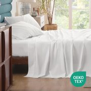 250TC Percale Cotton Fitted Sheet - Image 10