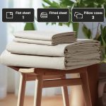 Cotton Linen Blended Flat Sheet