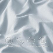 250TC Percale Cotton Fitted Sheet - Image 7