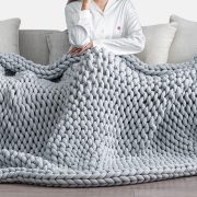 Knitted Weighted Blanket - Image 7
