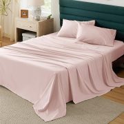 250TC Percale Cotton Fitted Sheet - Image 6