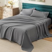 250TC Percale Cotton Fitted Sheet - Image 3