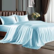Stretch Satin Fitted Sheet Set - Image 13