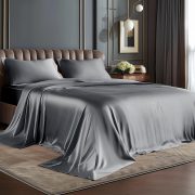 Stretch Satin Fitted Sheet Set - Image 10