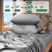 100% Tencel™ Lyocell Flat Sheet - Image 3