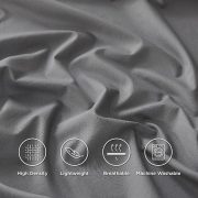 250TC Percale Cotton Fitted Sheet - Image 2