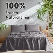 Cotton Linen Blended Flat Sheet - Image 3