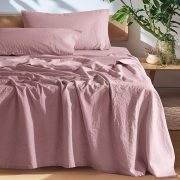 Cotton Linen Blended Flat Sheet - Image 2